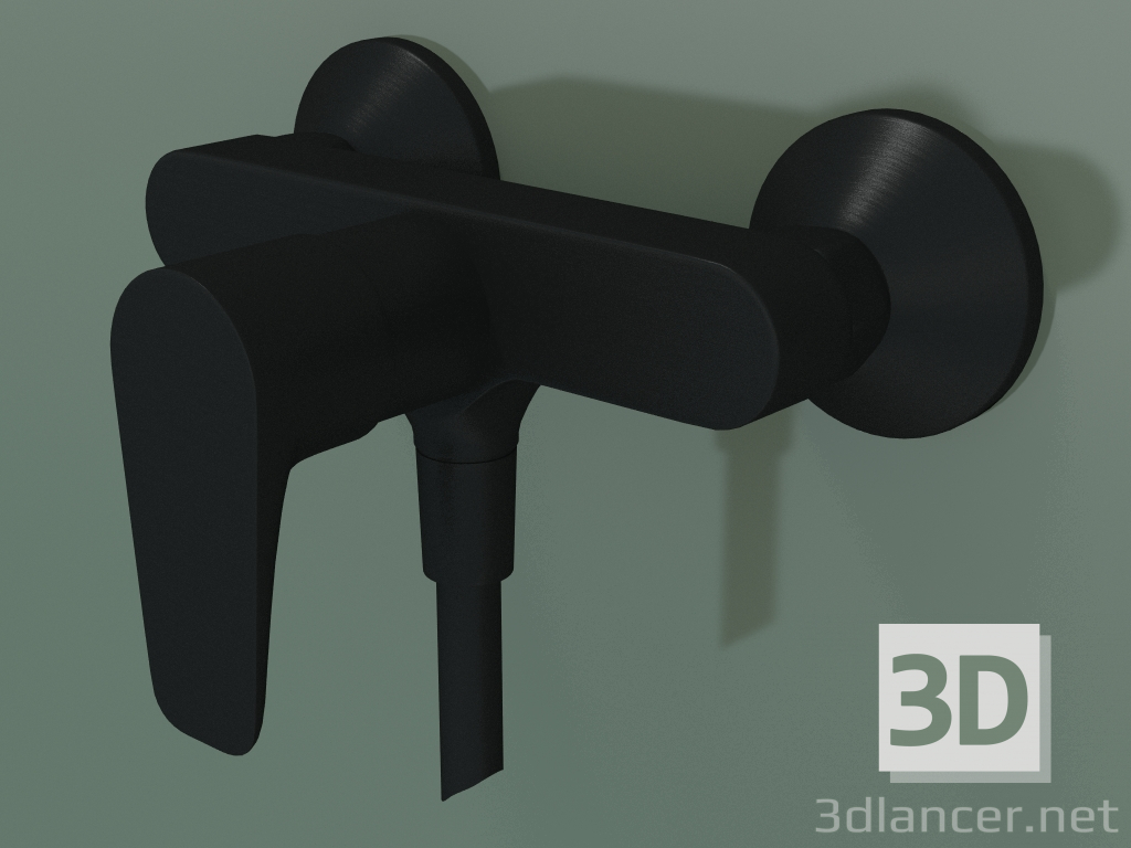 3d model Single lever shower mixer (71760670) - preview