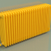 Modelo 3d Radiador TESI 6 (H 600 25EL, amarelo melão - RAL 1028) - preview