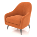 3d model Armchair Sandy (terracotta) - preview