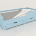 modello 3D Letto MODE DR (BBDDR1) - anteprima