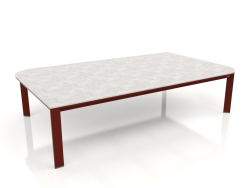 Table basse 150 (Rouge vin)