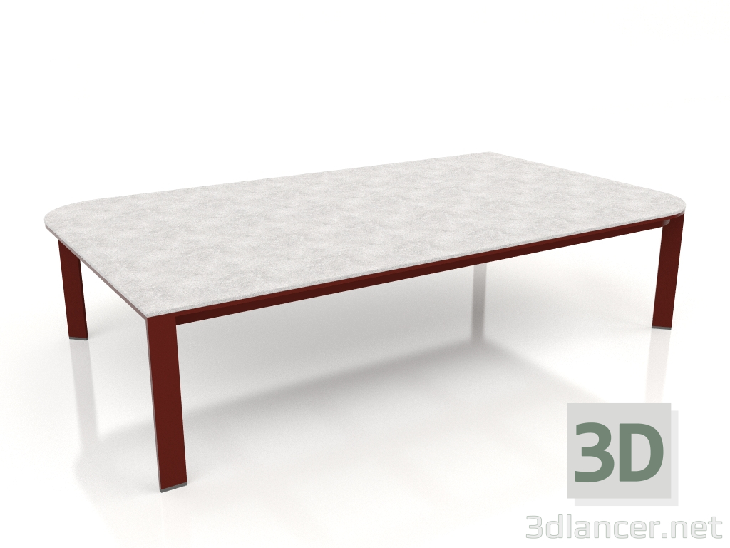 3D Modell Couchtisch 150 (Weinrot) - Vorschau