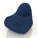 3D Modell Pouf Lagom (Stoff 1) - Vorschau