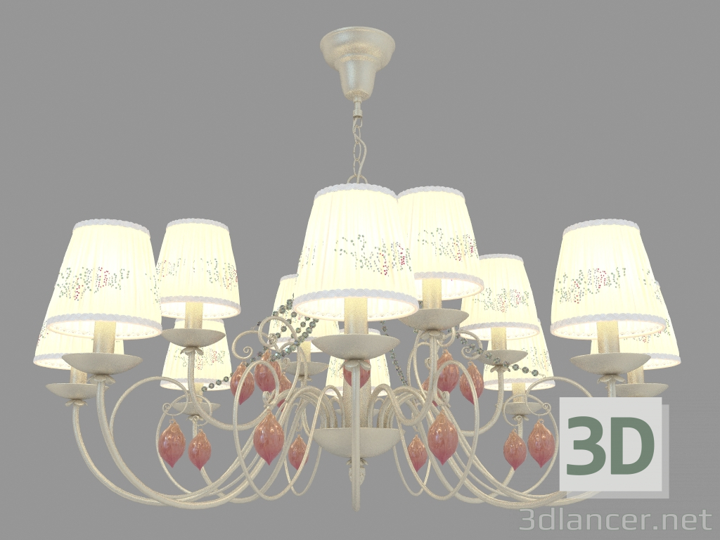 3d model Araña suspendida Adriana (3922 12) - vista previa