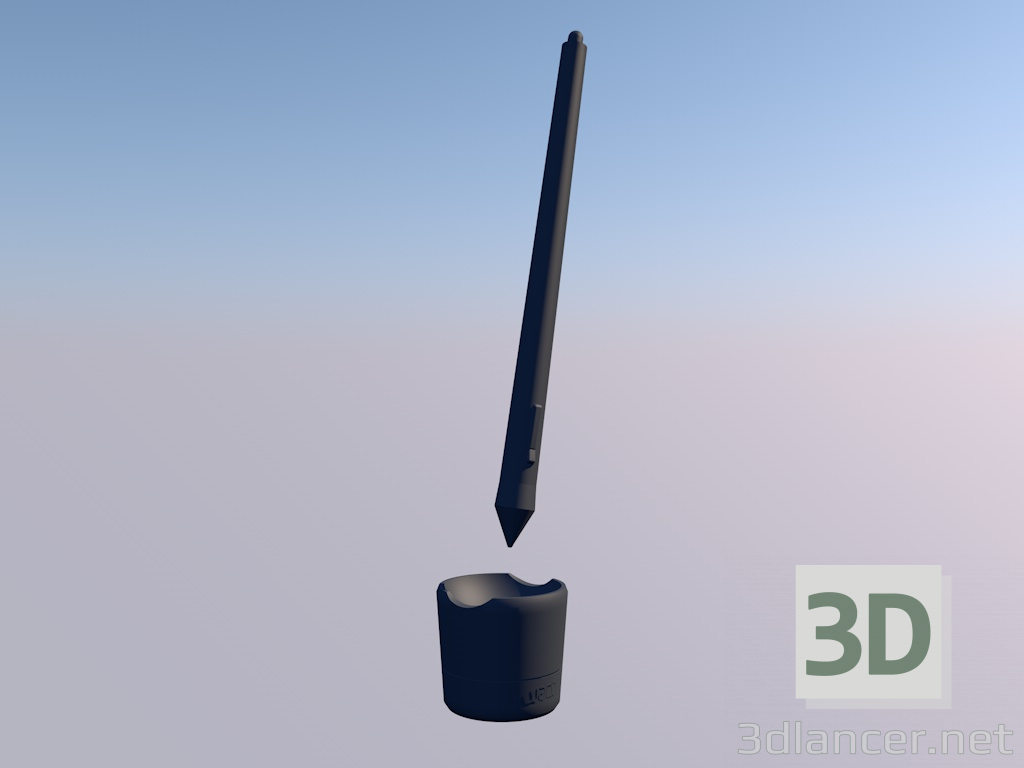 3d model Wacom Pen - vista previa