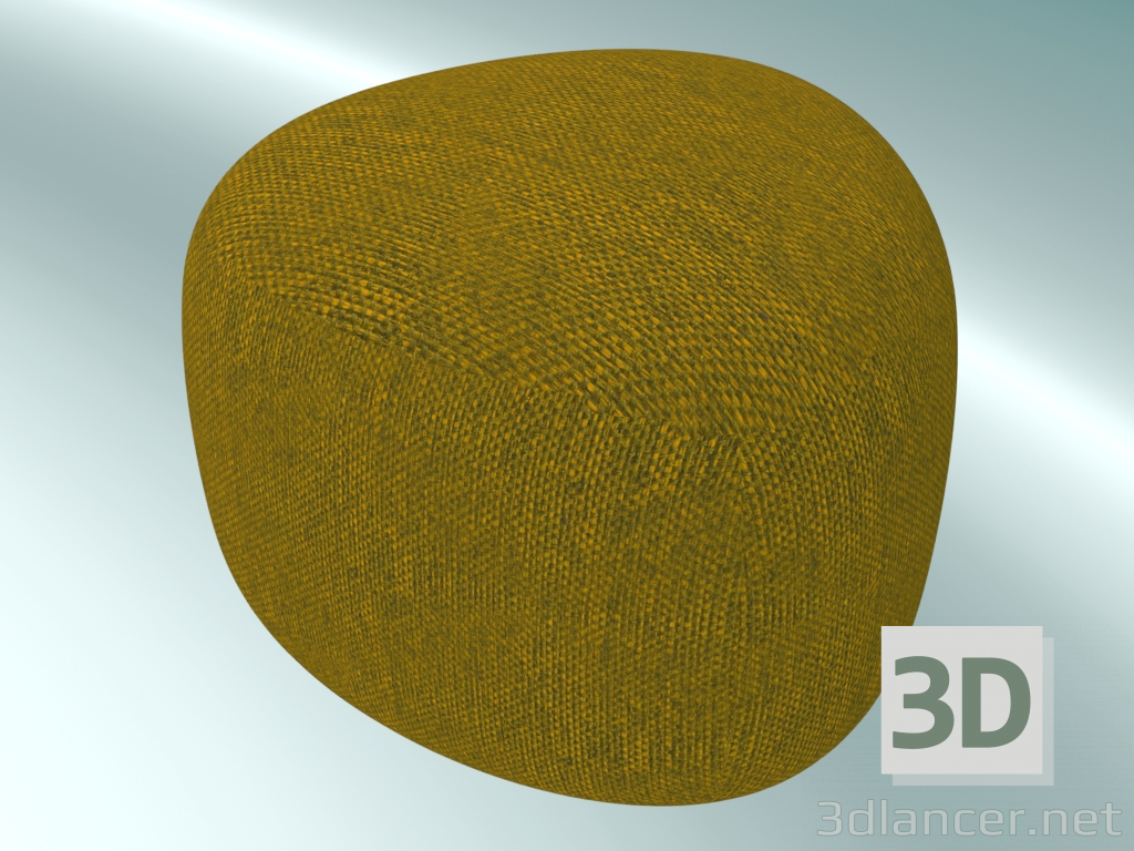 modello 3D Pouf piccolo KIPU (D01 57x57 H45) - anteprima