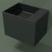 modello 3D Lavabo sospeso (02UN22102, Deep Nocturne C38, L 48, P 36, H 36 cm) - anteprima