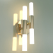 3d model Sconce Bastone 351-4 (gold-white) - preview