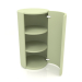 3d model Cabinet (with open door) TM 09 (D=503х931, light green) - preview