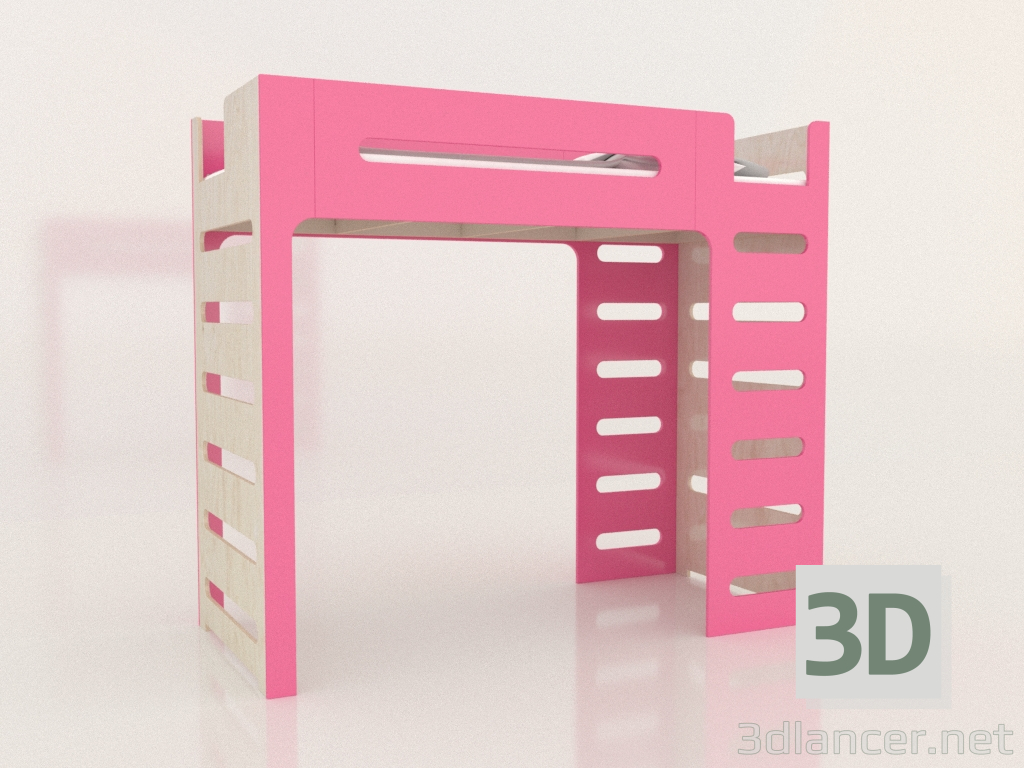 modello 3D Letto a soppalco MOVE GR (FFMGR2) - anteprima