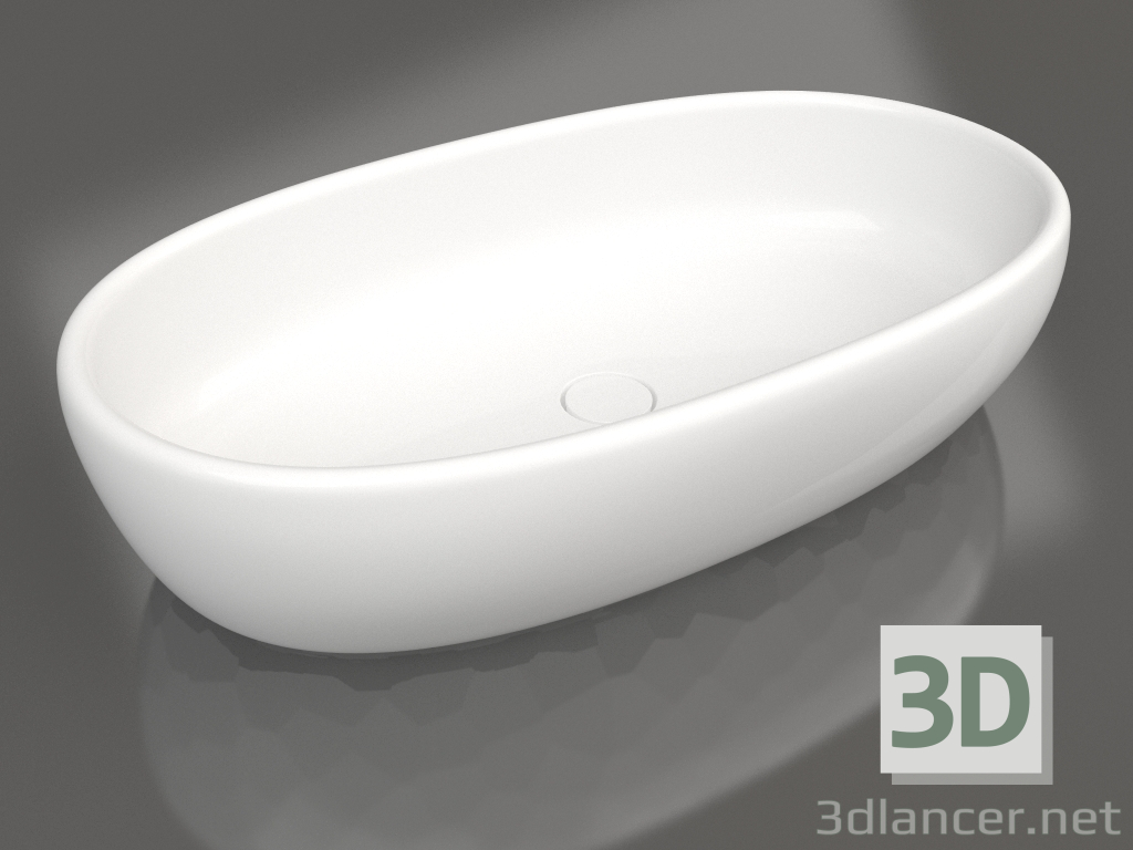 modello 3D Lavabo da appoggio LUCE - anteprima