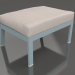 3d model Puf para silla (Gris azul) - vista previa