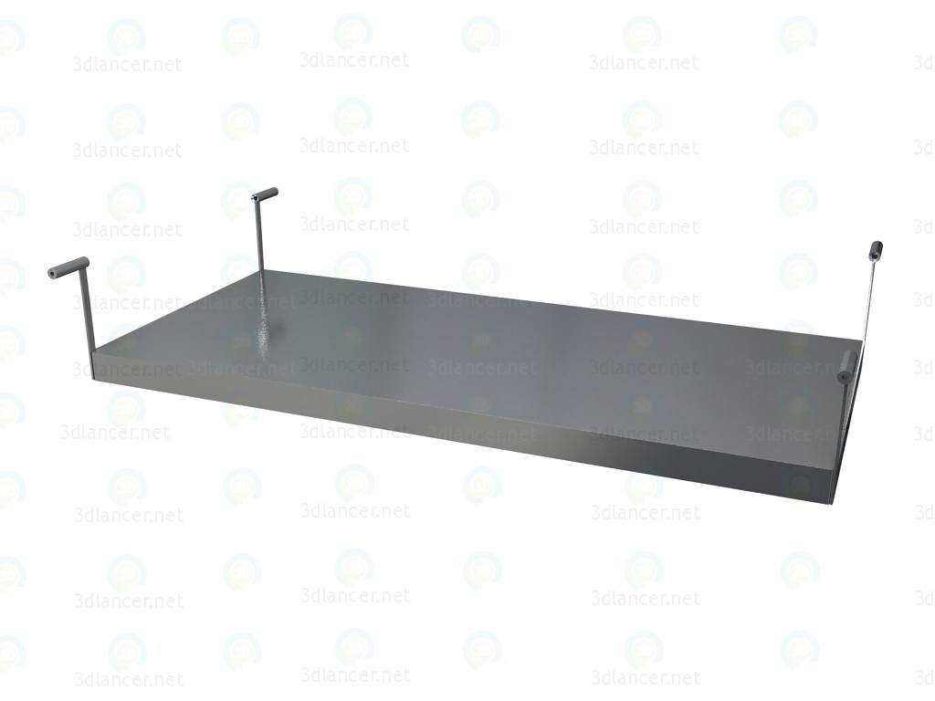 3d model Estante para la mesa 6 TBS130 - vista previa