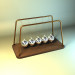 3d Newton cradle model buy - render