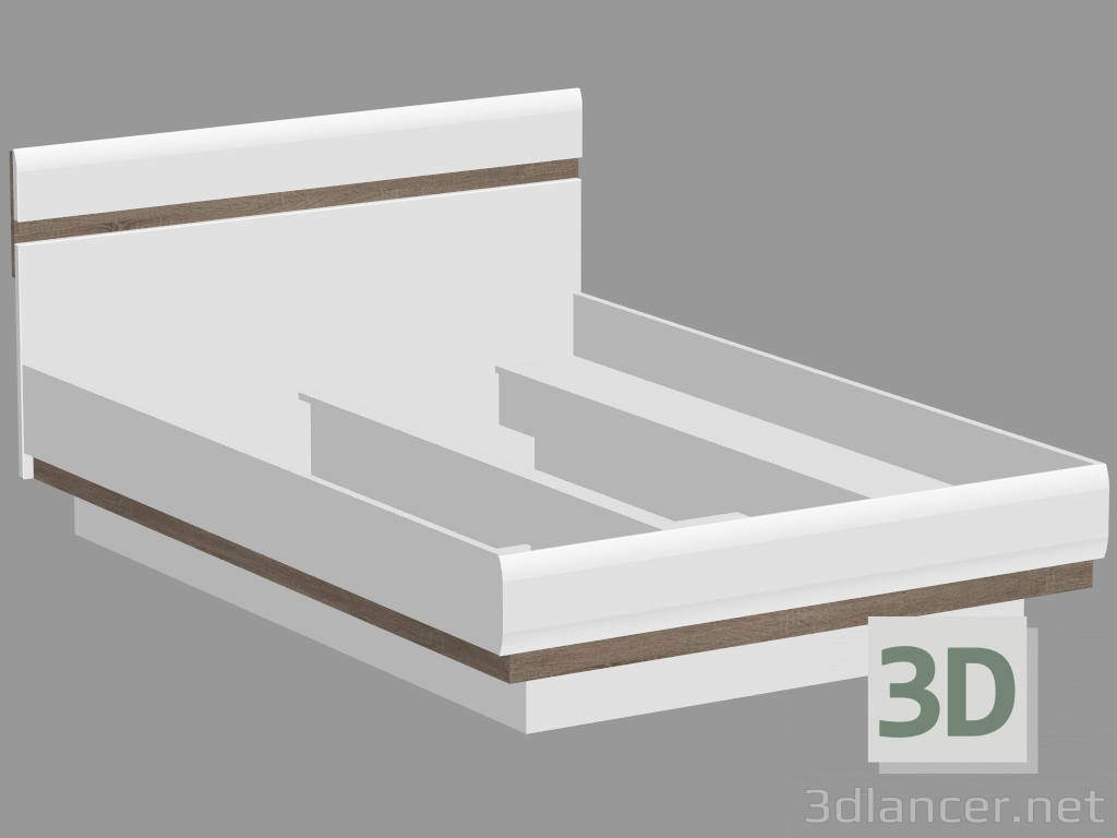 Modelo 3d Cama 140 (tipo 91) - preview