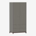 3d model Wardrobe CASE №4 - 1000 with drawers (IDC0181051127) - preview