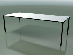 Rectangular table 0806 (H 74 - 100x240 cm, laminate Fenix F01, V39)