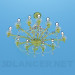 3d model Chandelier - preview