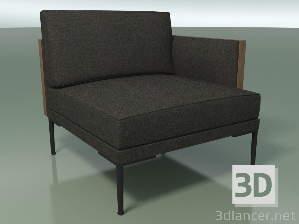 3D modeli Uç modül 5213 (sol kolçak, Ceviz) - önizleme