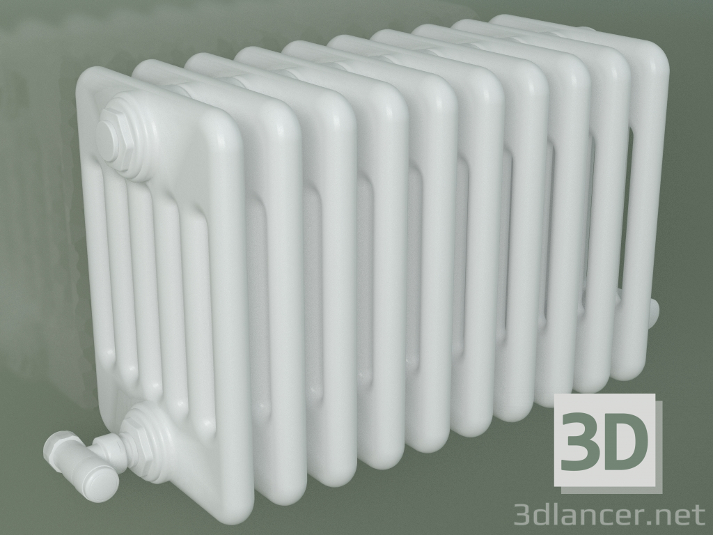 3d model Tubular radiator PILON (S4H 6 H302 10EL, white) - preview