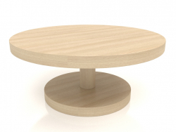 Mesa de centro JT 022 (D=800x350, blanco madera)