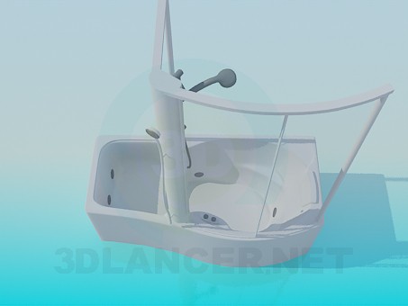 3d model Shower - preview