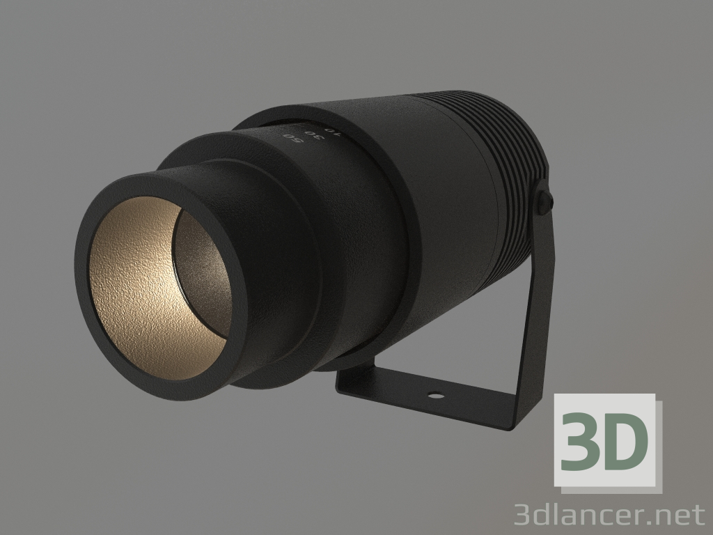 3D Modell Lampe ALT-RAY-ZOOM-R61-12W Warm3000 (DG, 10-60 Grad, 230V) - Vorschau