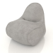 3d model Pouf Lagom (fabric 3) - preview