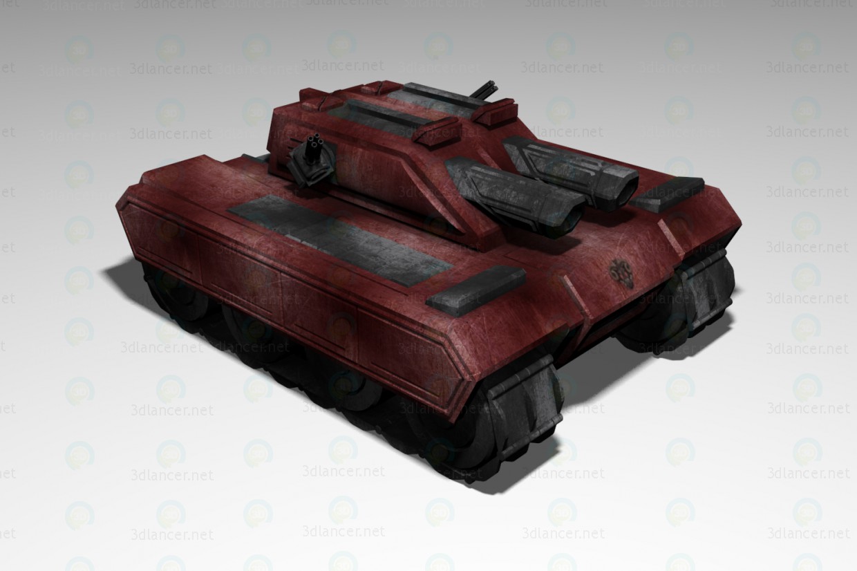 Tank "Spoiler" 3D-Modell kaufen - Rendern