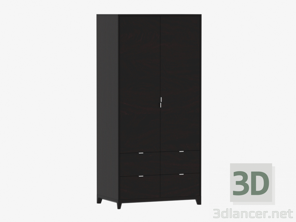 3d model Armario CASE № 4 - 1000 con cajones (IDC018003000) - vista previa