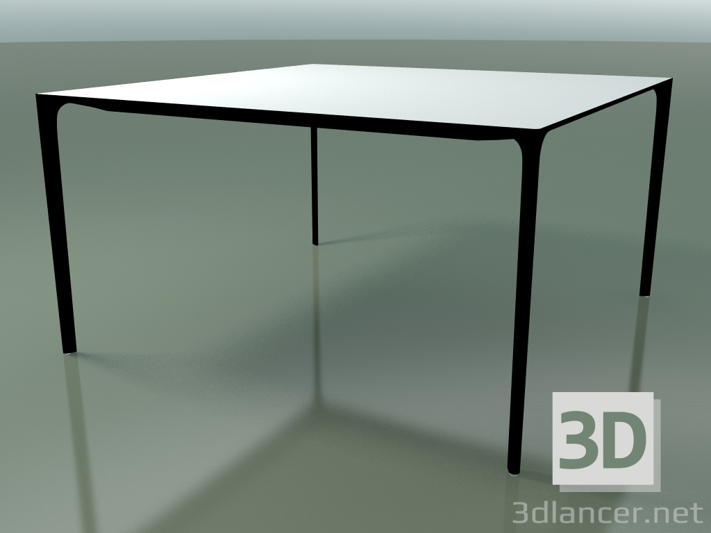 3d model Mesa cuadrada 0807 (H 74 - 137x137 cm, laminado Fenix F01, V39) - vista previa