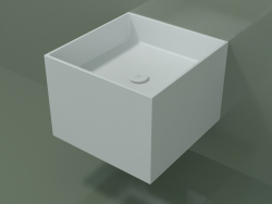 Lavabo de pared (02UN22301, Glacier White C01, L 48, P 50, H 36 cm)