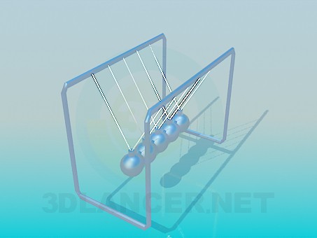 3d model Souvenir-perpetual mover - preview