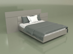 Cama de casal Lf 2016 (cinza)