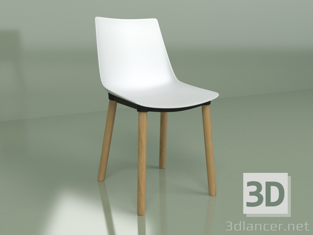 3d model silla hal - vista previa