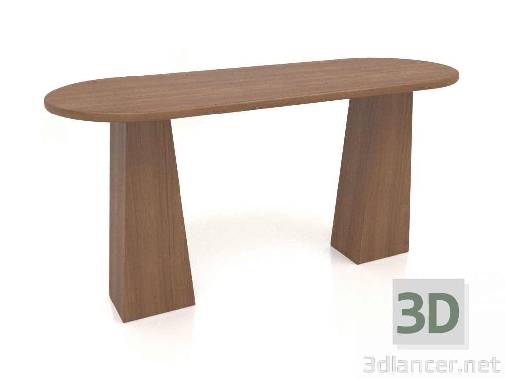 3D Modell Konsole KT 09 (1400x500x700, Holzbraun hell) - Vorschau