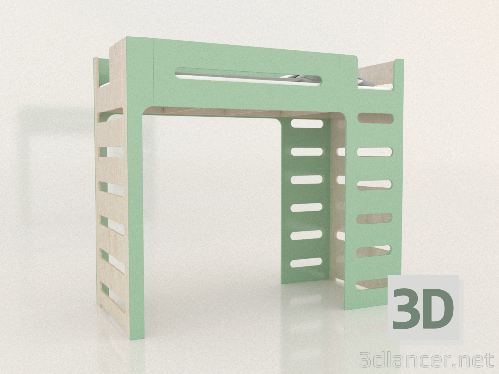 3D Modell Hochbett MOVE GR (FMMGR2) - Vorschau