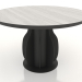 3d model Dining table Ø 1200 mm (white RAL 9010) - preview