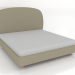 modello 3D Letto matrimoniale YAL 1900x2100 mm - anteprima