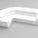 3D Modell Ecksofa Venus - Vorschau