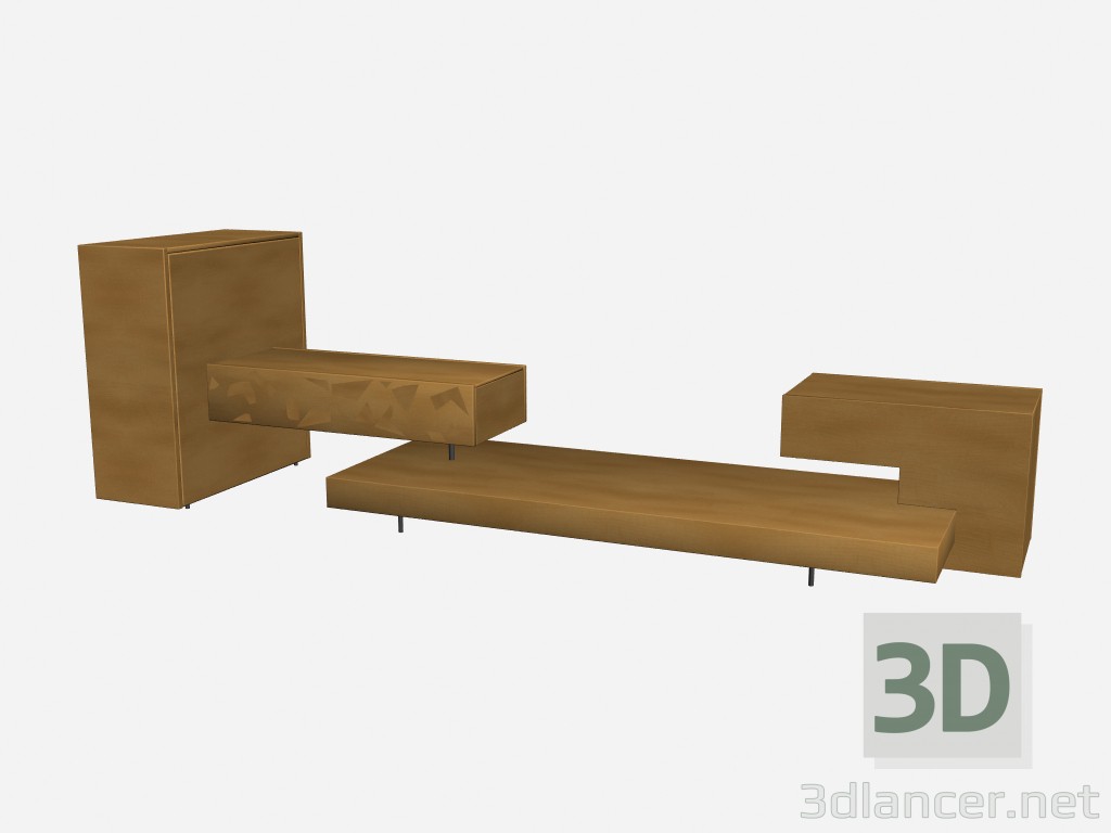 Modelo 3d Torre de TV - preview