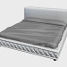 Modelo 3d Liberdade cama (222) - preview