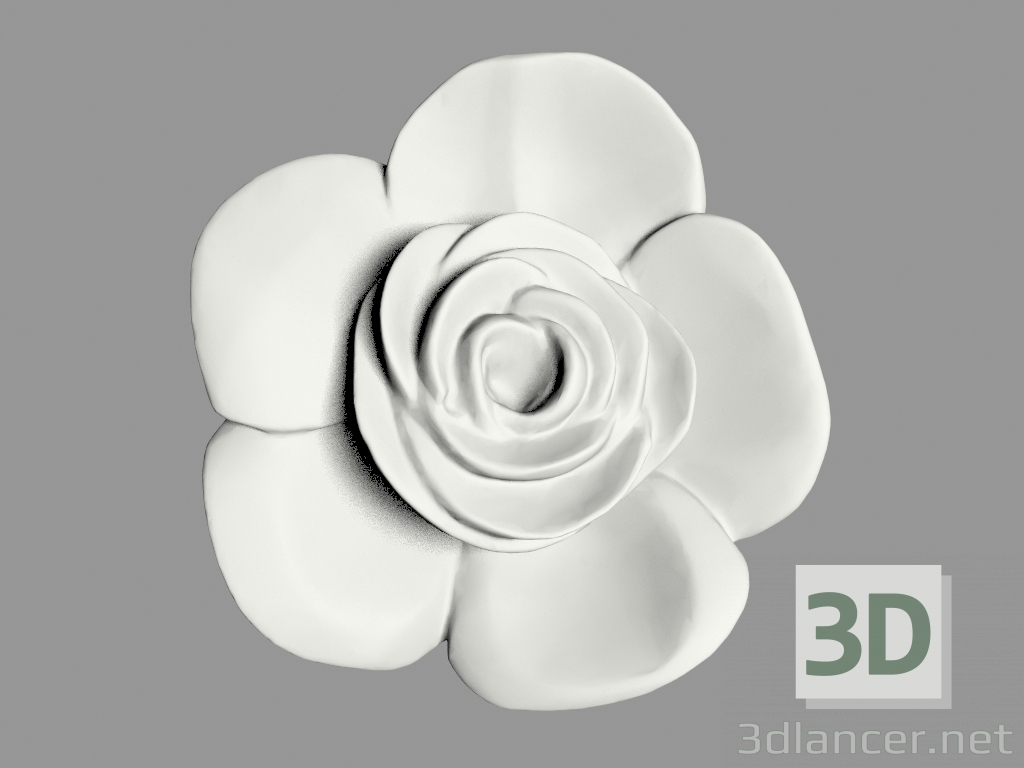 3d model Decoración de pared (Ф166) - vista previa