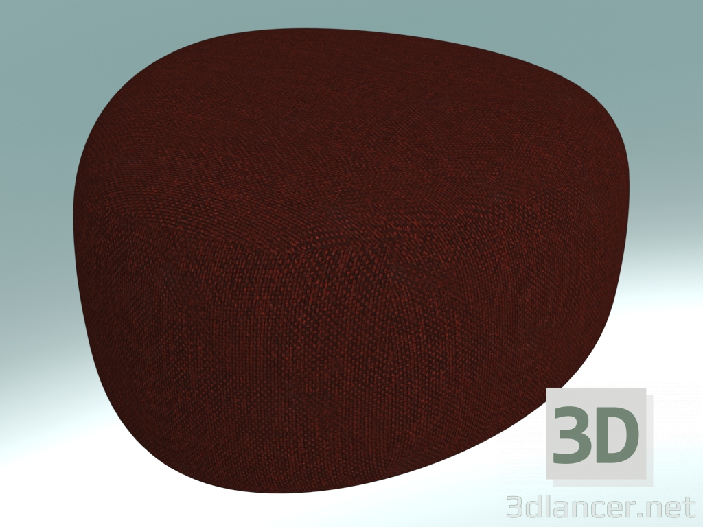 modèle 3D Pouf moyen KIPU (D04 80x80 H45) - preview