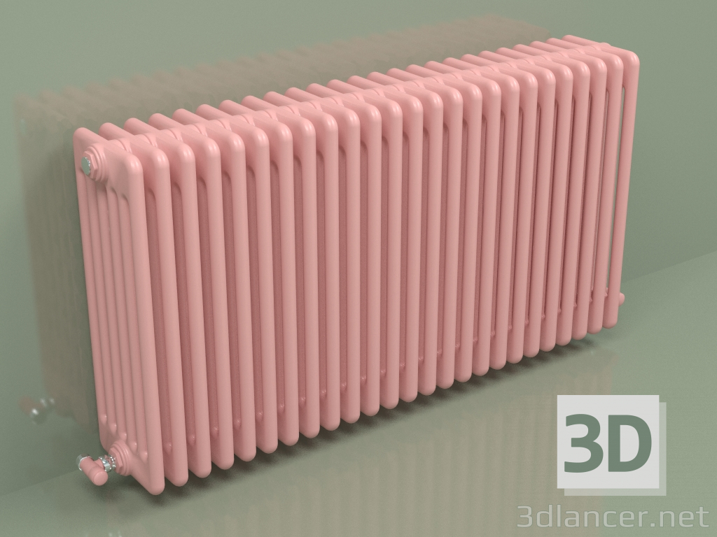 Modelo 3d Radiador TESI 6 (H 600 25EL, Rosa - RAL 3015) - preview