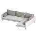 3d Plano sofa model buy - render