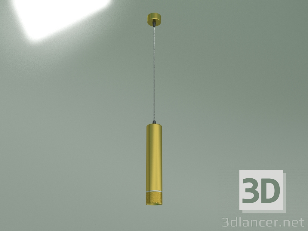 3D Modell Pendelleuchte DLN107 GU10 (Gold) - Vorschau