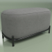 modello 3D Pouf Pawai larghezza 80 (grigio scuro) - anteprima