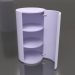 3d model Cabinet (with open door) TM 09 (D=503х931, lilac) - preview