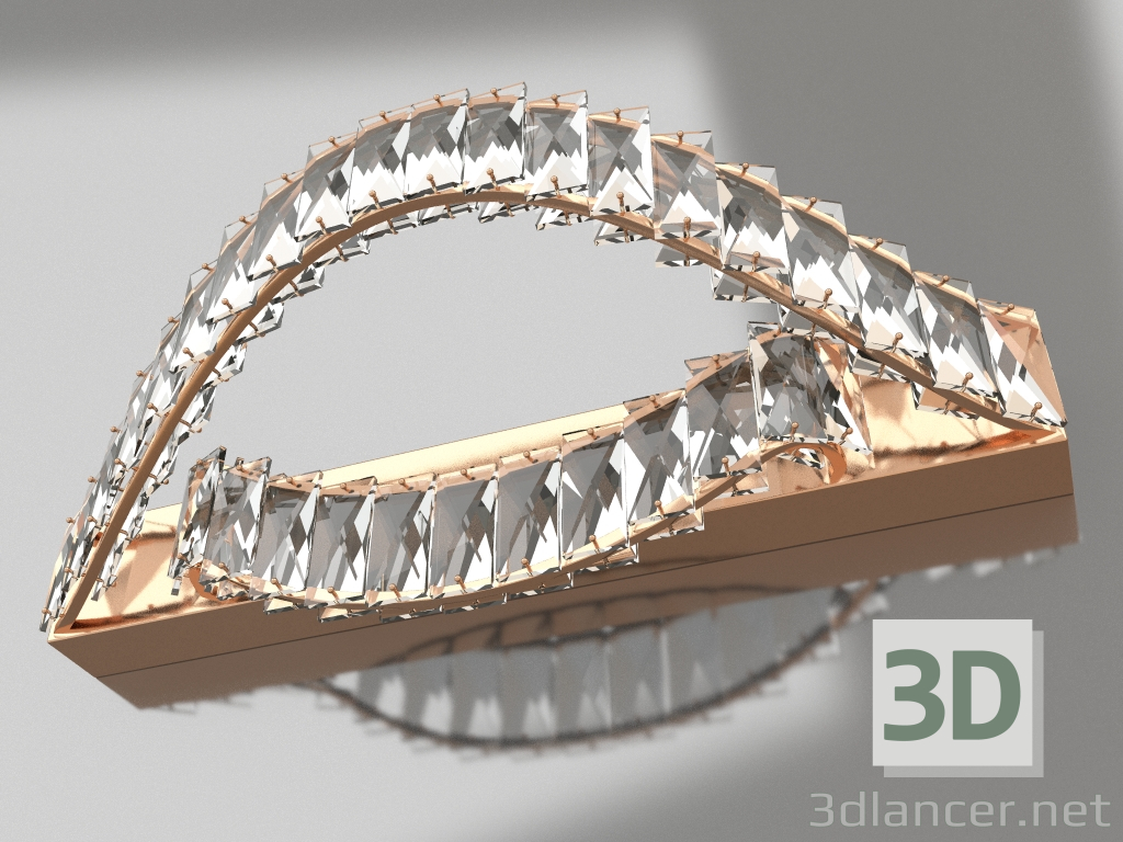 3d модель Бра Лина золото (08049,33) – превью